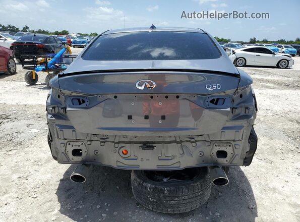 JN1EV7BP1NM310509 2022 INFINITI Q50 Silver Widok wnętrza z przodu