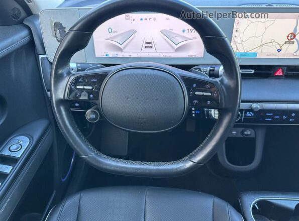 KM8KNDAF5NU105519 2022 HYUNDAI IONIQ Серый Вид подкапотного пространства