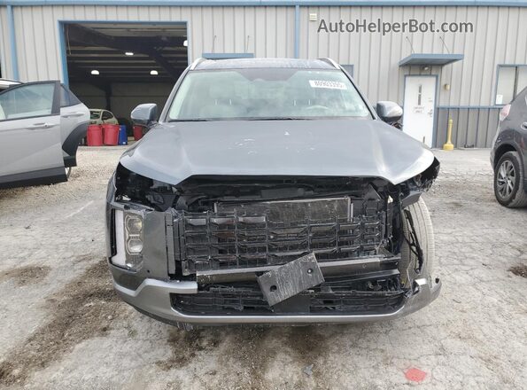 KM8R5DGE7RU681714 2024 HYUNDAI PALISADE Gray Вид ззаду