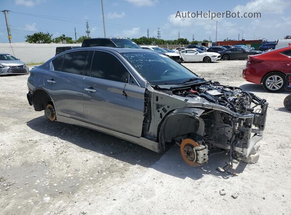 JN1EV7BP1NM310509 2022 INFINITI Q50 Silver Widok z przodu