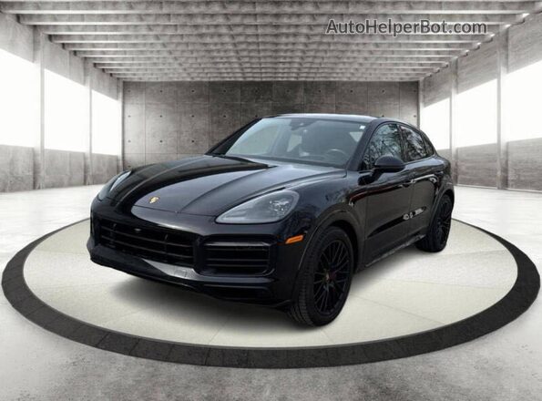 WP1BG2AY8NDA55XXX 2022 PORSCHE CAYENNE Black Հետևի ձախ
