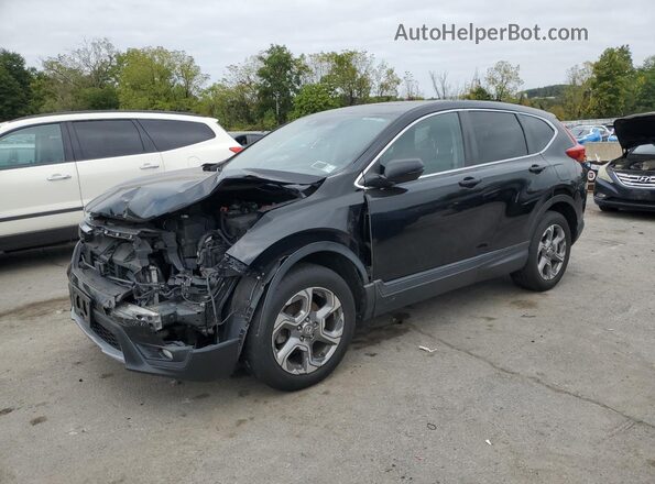 2HKRW2H87JH634647 2018 HONDA CRV Black Trasero izquierdo