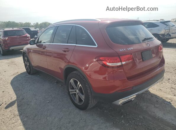 WDC0G4JB3GF006105 2016 MERCEDES-BENZ GLC-CLASS Красный Задняя правая четверть