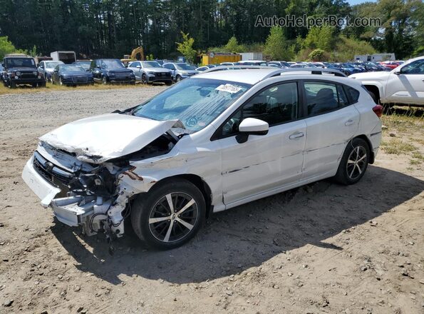 4S3GTAV61M3712322 2021 SUBARU IMPREZA White უკანა მარცხენა