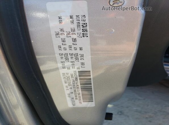 2C4RDGEG7JR146266 2018 DODGE CARAVAN Gray 360 interior view