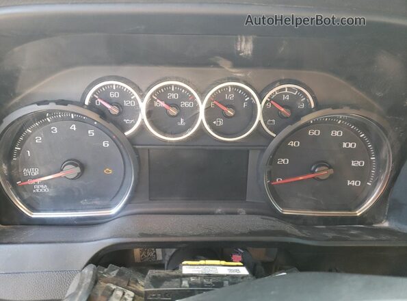 1GCPWCED7NZ125588 2022 CHEVROLET SILVERADO Белый Вид задних сидений