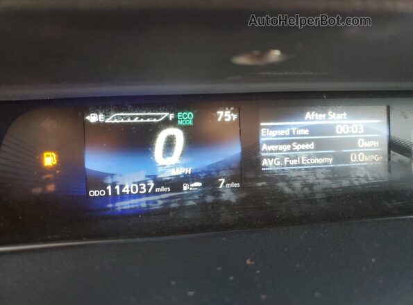 JTDBVRBD2KA006023 2019 TOYOTA MIRAI Blue Հետևի նստատեղերի տեսք