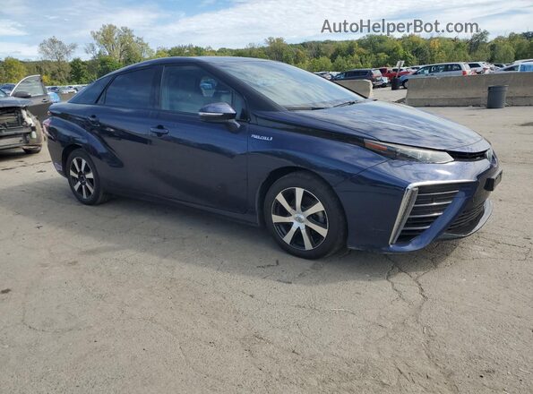 JTDBVRBD2KA006023 2019 TOYOTA MIRAI Blue Դիմացի տեսք