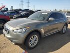 2016 Infiniti Qx70 Gray vin: JN8CS1MW5GM750447