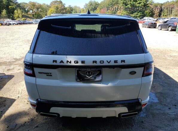 SALWS2RU9NA203341 2022 LAND ROVER RANGE Белый Вид салона спереди