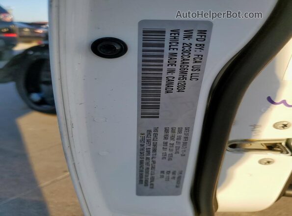2C3CCAAG6MH512034 2021 CHRYSLER 300 White Вид підкапотного простору
