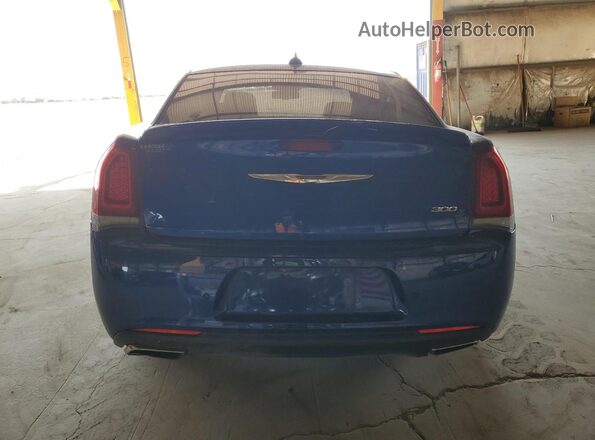 2C3CCABG0JH244690 2018 CHRYSLER 300 Blue Rear view
