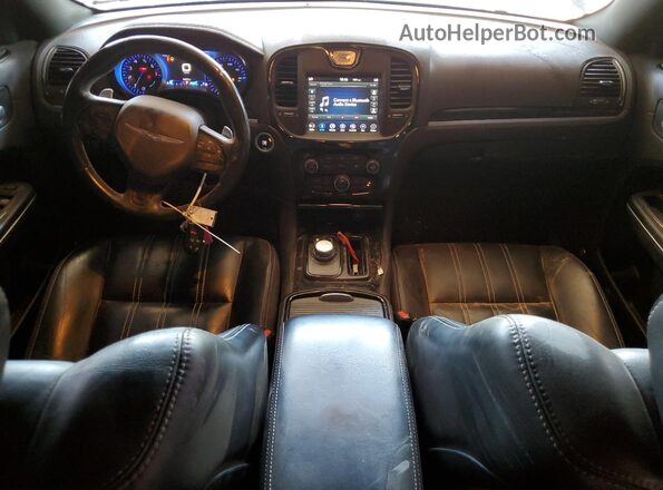 2C3CCABG0JH244690 2018 CHRYSLER 300 Blue Dashboard view