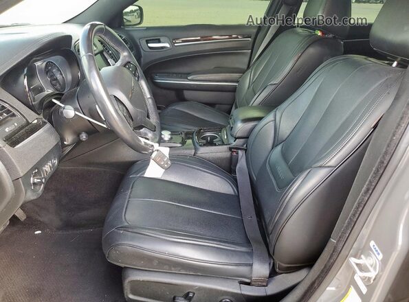 2C3CCABG1JH232399 2018 CHRYSLER 300 Gray წინა სალონის ხედი