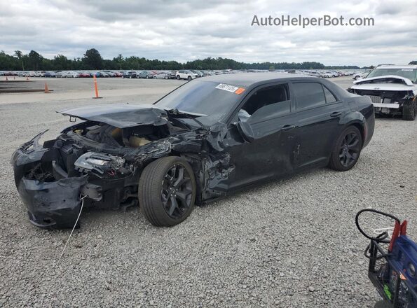 2C3CCABG8MH523874 2021 CHRYSLER 300 Черный Передняя левая четверть