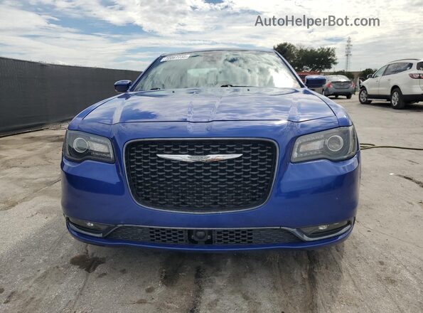 2C3CCABG9JH274755 2018 CHRYSLER 300 Blue Front view