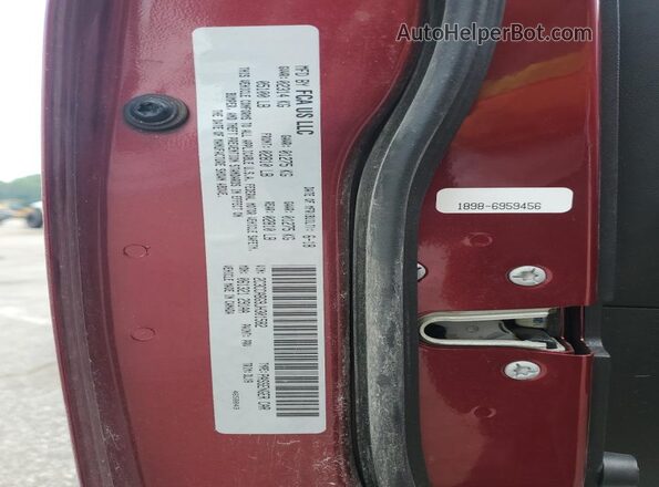 2C3CCABG9JH301582 2018 CHRYSLER 300 Burgundy Вид підкапотного простору
