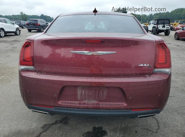 2C3CCABG9JH301582 2018 CHRYSLER 300 Burgundy Вид ззаду