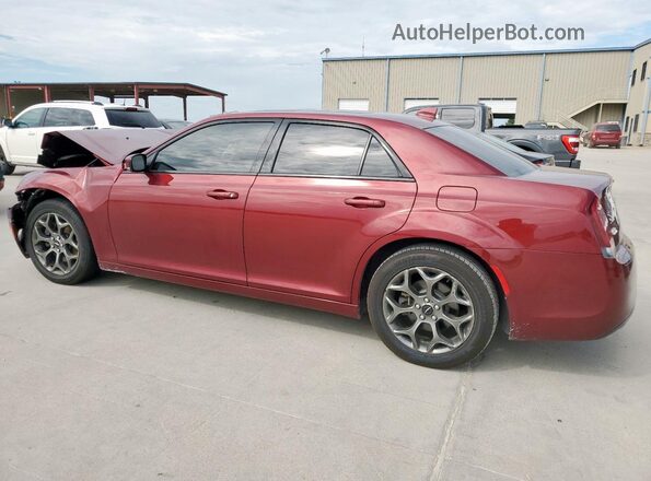 2C3CCAGG2JH300492 2018 CHRYSLER 300 Maroon Հետևի ձախ