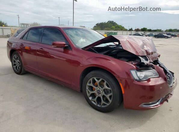 2C3CCAGG2JH300492 2018 CHRYSLER 300 Maroon Առջևի աջ