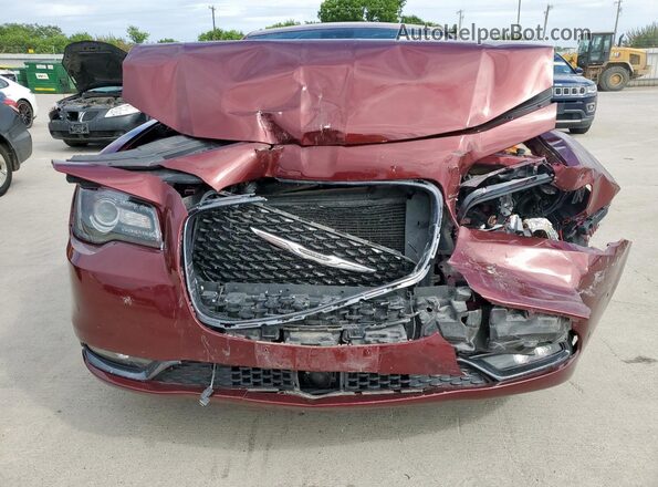 2C3CCAGG2JH300492 2018 CHRYSLER 300 Maroon Դիմացի տեսք