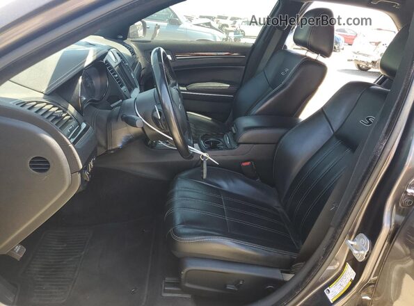 2C3CCAGG8JH149481 2018 CHRYSLER 300 Gray წინა სალონის ხედი