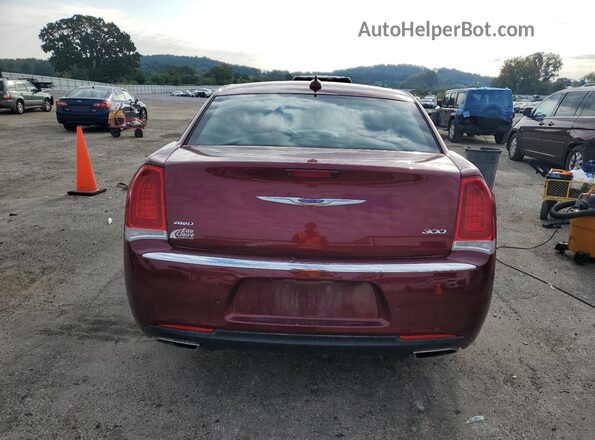 2C3CCAKG6JH300423 2018 CHRYSLER 300 Maroon უკანა ხედი