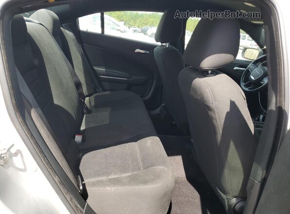 2C3CDXAT1JH247175 2018 DODGE CHARGER Серебряный Вид задней части салона