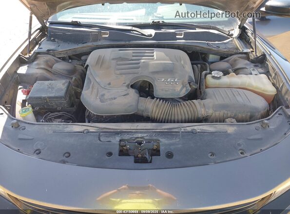 2C3CDXBG0JH335412 2018 DODGE CHARGER Pewter Вид сзади