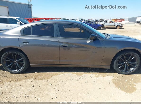 2C3CDXBG0JH335412 2018 DODGE CHARGER Pewter Вид задней части салона