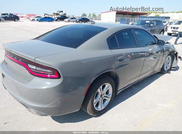 2C3CDXBG0PH651417 2023 DODGE CHARGER Серый Задняя правая четверть