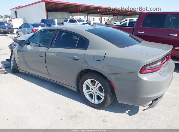 2C3CDXBG0PH651417 2023 DODGE CHARGER Серый Задняя левая четверть