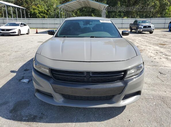 2C3CDXBG9JH196770 2018 DODGE CHARGER Серый Вид спереди