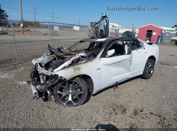 2C3CDXCT1HH579253 2017 DODGE CHARGER White Przód lewy