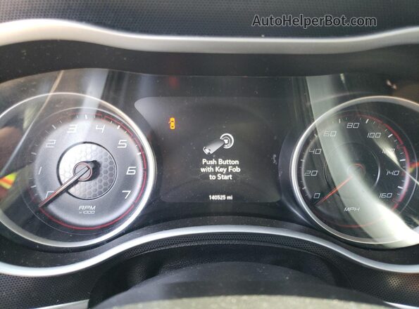 2C3CDXCT3JH134115 2018 DODGE CHARGER Black Instrument cluster view