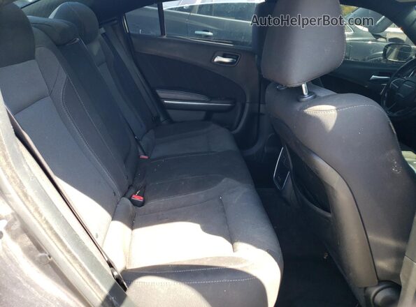 2C3CDXCT3JH134115 2018 DODGE CHARGER Black Rear seats view