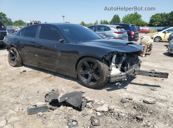 2C3CDXCT7JH133310 2018 DODGE CHARGER Black Առջևի աջ