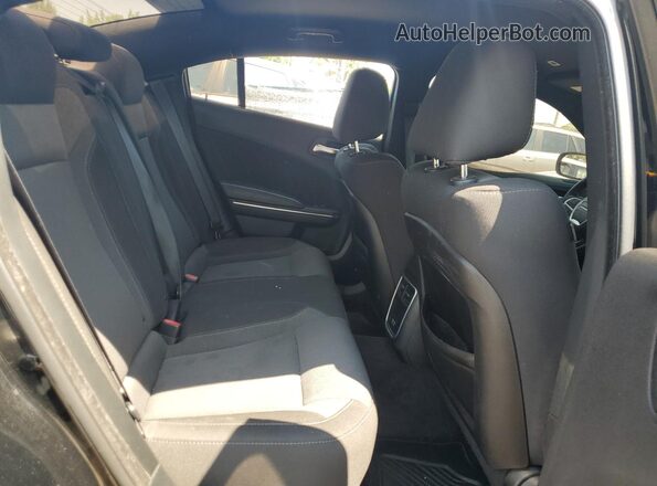 2C3CDXCT7JH133310 2018 DODGE CHARGER Black Հետևի նստատեղերի տեսք