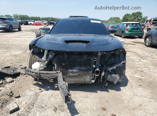 2C3CDXCT7JH133310 2018 DODGE CHARGER Black Դիմացի տեսք