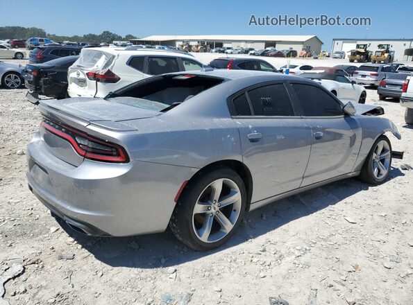 2C3CDXCT7JH260753 2018 DODGE CHARGER Silver Հետևի աջ