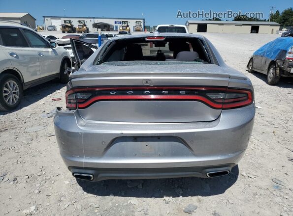 2C3CDXCT7JH260753 2018 DODGE CHARGER Silver Հետևի տեսք