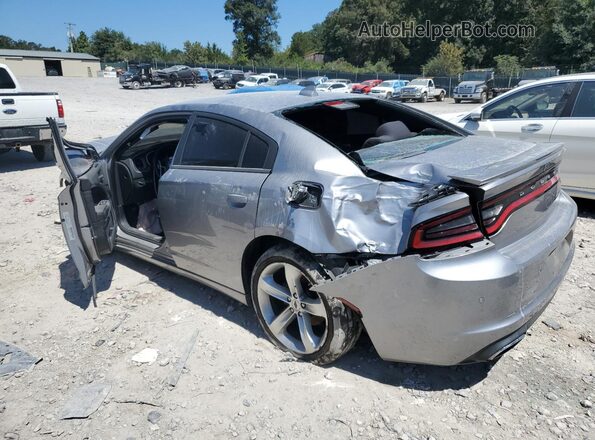 2C3CDXCT7JH260753 2018 DODGE CHARGER Silver Հետևի ձախ