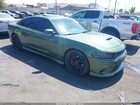2019 Dodge Charger Scat Pack Rwd Green vin: 2C3CDXGJ5KH604218