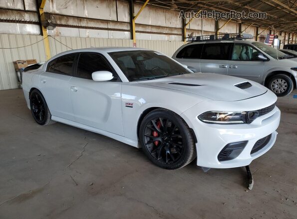2C3CDXGJ6JH113154 2018 DODGE CHARGER White Front right