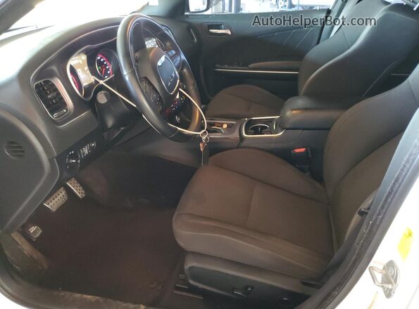 2C3CDXGJ6JH113154 2018 DODGE CHARGER White Dashboard view
