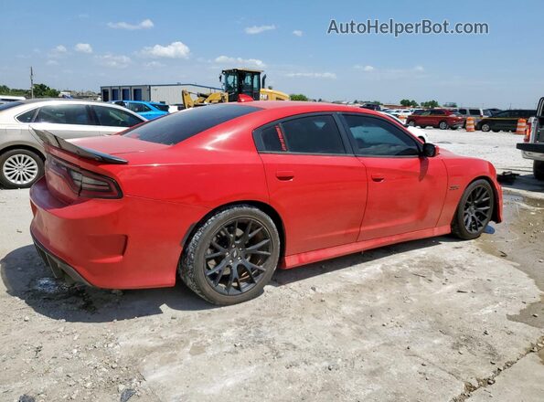 2C3CDXGJ8JH114144 2018 DODGE CHARGER Red Задня права чверть