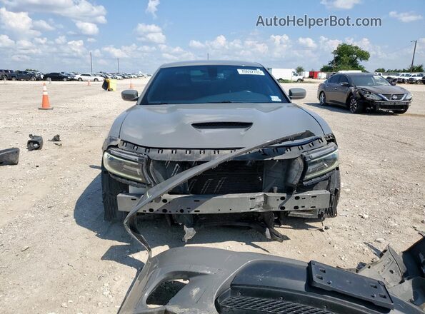 2C3CDXGJ8JH135348 2018 DODGE CHARGER Gray Vista frontal