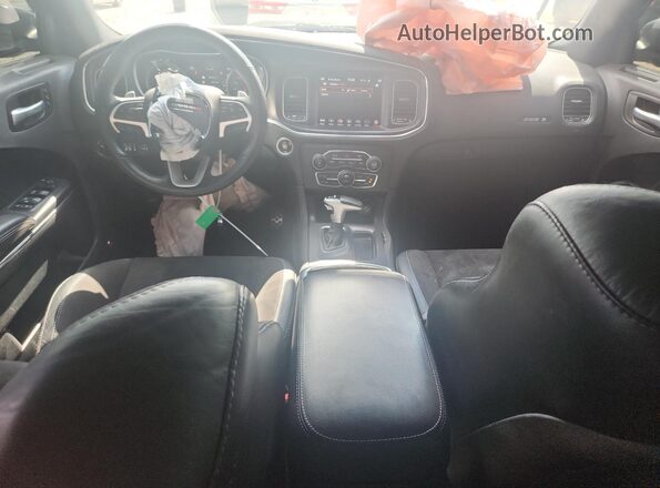2C3CDXGJXJH122956 2018 DODGE CHARGER Серый Вид панели приборов