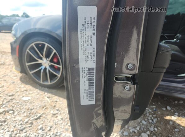 2C3CDXGJXJH122956 2018 DODGE CHARGER Серый Вид подкапотного пространства