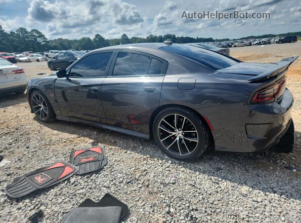 2C3CDXGJXJH122956 2018 DODGE CHARGER Серый Задняя левая четверть